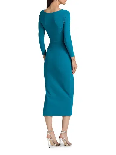 Chiara Boni La Petite Robe Women's Sayon Gathered Stretch-Jersey Cocktail Dress | Thumbnail 5 Chiara Boni La Petite Robe Women's Sayon Gathered Stretch-Jersey Cocktail Dress | Thumbnail 5