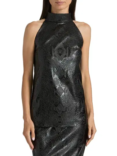 Chiara Boni La Petite Robe Women's Tiffy Jersey Halterneck Top | Thumbnail 3 Chiara Boni La Petite Robe Women's Tiffy Jersey Halterneck Top | Thumbnail 3