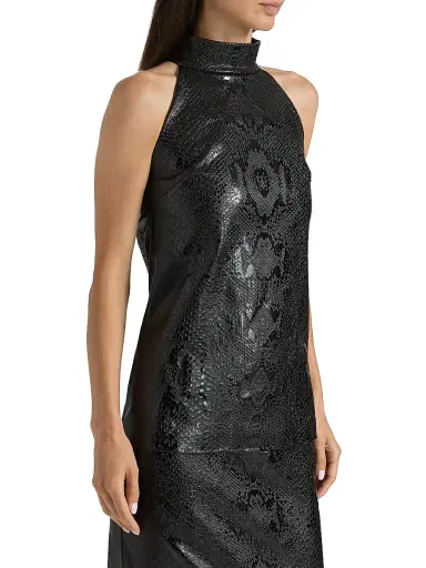 Chiara Boni La Petite Robe Women's Tiffy Jersey Halterneck Top | Thumbnail 4 Chiara Boni La Petite Robe Women's Tiffy Jersey Halterneck Top | Thumbnail 4