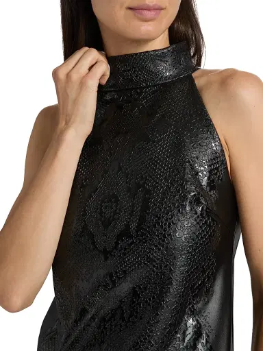 Chiara Boni La Petite Robe Women's Tiffy Jersey Halterneck Top | Thumbnail 6 Chiara Boni La Petite Robe Women's Tiffy Jersey Halterneck Top | Thumbnail 6