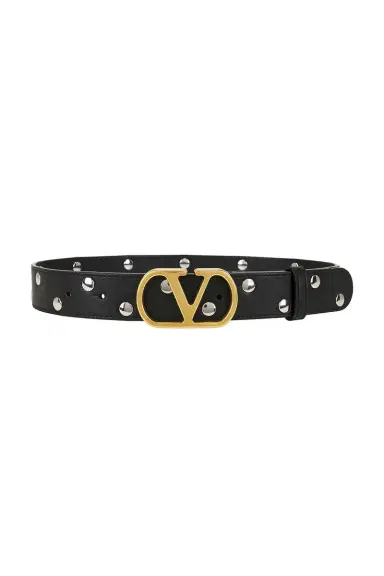 Valentino Garavani V Logo Signature Studs Belt | Thumbnail 1 Valentino Garavani V Logo Signature Studs Belt | Thumbnail 1