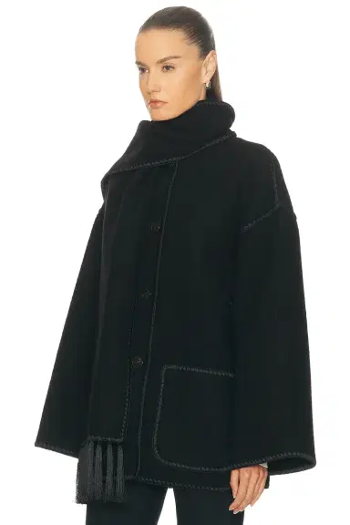 Toteme Embroidered Scarf Jacket | Thumbnail 3 Toteme Embroidered Scarf Jacket | Thumbnail 3