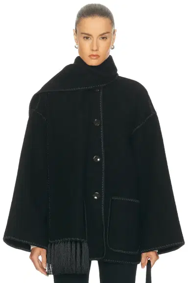 Toteme Embroidered Scarf Jacket | Thumbnail 1 Toteme Embroidered Scarf Jacket | Thumbnail 1