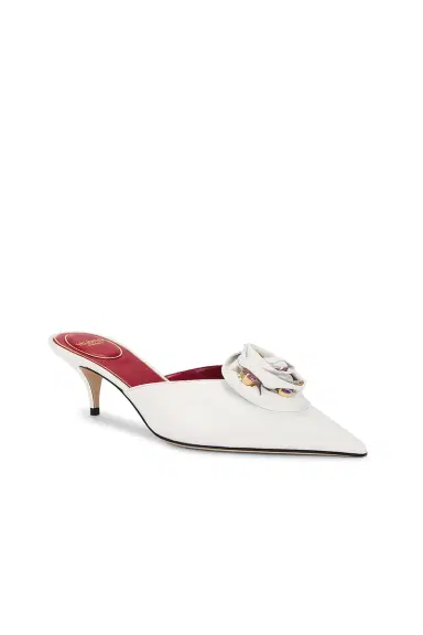 Valentino Garavani Drip Rose Mule | Thumbnail 2 Valentino Garavani Drip Rose Mule | Thumbnail 2
