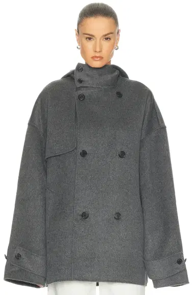 JW Anderson Oversized Peacoat | Thumbnail 2 JW Anderson Oversized Peacoat | Thumbnail 2