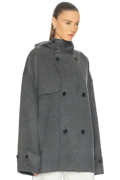 JW Anderson Oversized Peacoat | Thumbnail 3 JW Anderson Oversized Peacoat | Thumbnail 3