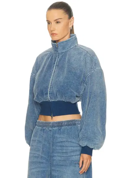 Alexander Wang Funnel Neck Jacket | Thumbnail 2 Alexander Wang Funnel Neck Jacket | Thumbnail 2