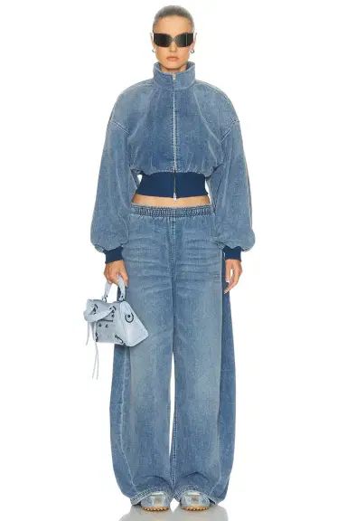 Alexander Wang Funnel Neck Jacket | Thumbnail 4 Alexander Wang Funnel Neck Jacket | Thumbnail 4