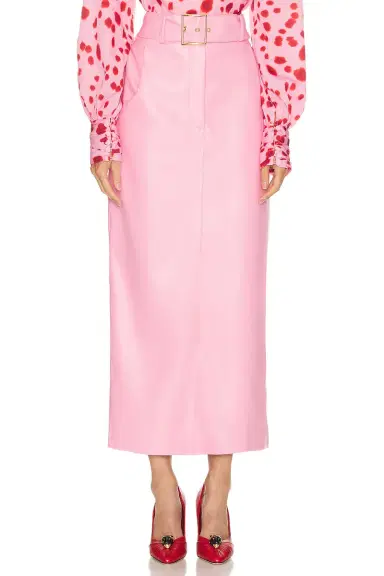 Rowen Rose Belted Long Skirt | Thumbnail 1 Rowen Rose Belted Long Skirt | Thumbnail 1