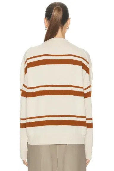 RENGGLI Cashmere Striped Polo Top | Thumbnail 3 RENGGLI Cashmere Striped Polo Top | Thumbnail 3