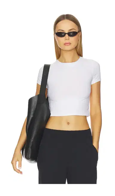Beyond Yoga Featherweight Cropped Tee | Thumbnail 1 Beyond Yoga Featherweight Cropped Tee | Thumbnail 1