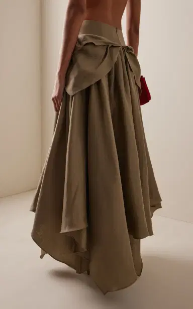 Christopher John Rogers Handkerchief-Hem Maxi Skirt | Thumbnail 10 Christopher John Rogers Handkerchief-Hem Maxi Skirt | Thumbnail 10