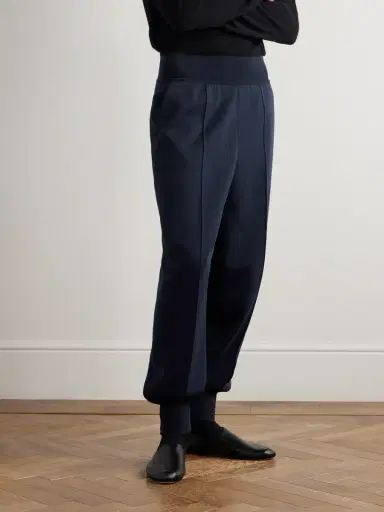 Loro Piana Tapered Cotton-Jersey Sweatpants - Men | Thumbnail 3 Loro Piana Tapered Cotton-Jersey Sweatpants - Men | Thumbnail 3