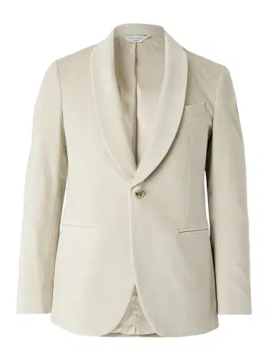 Boglioli Slim-Fit Shawl-Collar Cotton-Blend Velvet Tuxedo Jacket - Men | Thumbnail 1 Boglioli Slim-Fit Shawl-Collar Cotton-Blend Velvet Tuxedo Jacket - Men | Thumbnail 1