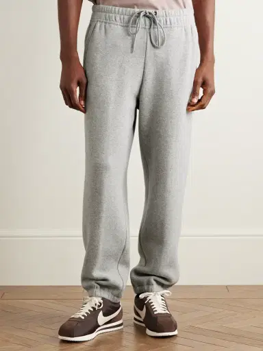 James Perse Cozy Tapered Cotton-Blend Jersey Sweatpants - Men | Thumbnail 3 James Perse Cozy Tapered Cotton-Blend Jersey Sweatpants - Men | Thumbnail 3
