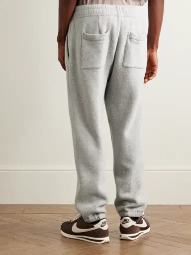 James Perse Cozy Tapered Cotton-Blend Jersey Sweatpants - Men | Thumbnail 4 James Perse Cozy Tapered Cotton-Blend Jersey Sweatpants - Men | Thumbnail 4