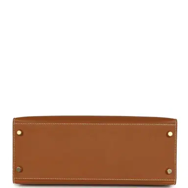 HERMÈS Hermes Kelly Sellier 28 Gold Epsom Gold Hardware | Thumbnail 6 HERMÈS Hermes Kelly Sellier 28 Gold Epsom Gold Hardware | Thumbnail 6