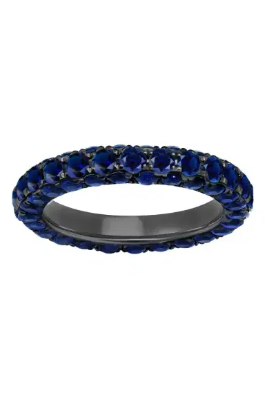 GRAZIELA Blue Sapphire Three Sided Ring | Thumbnail 1 GRAZIELA Blue Sapphire Three Sided Ring | Thumbnail 1