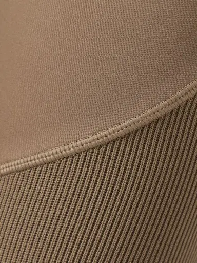 adidas by Stella McCartney Paneled Stretch Recycled And Ribbed-knit Leggings | Thumbnail 4 adidas by Stella McCartney Paneled Stretch Recycled And Ribbed-knit Leggings | Thumbnail 4