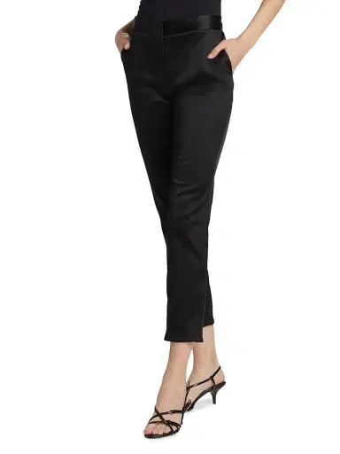 Rosetta Getty Women's Cropped Skinny Pants | Thumbnail 4 Rosetta Getty Women's Cropped Skinny Pants | Thumbnail 4