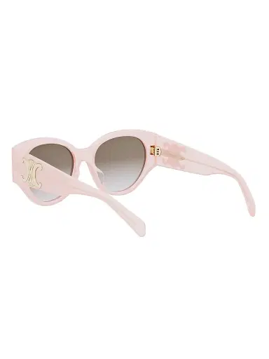 Celine Women's Maxi Triomphe 55MM Butterfly Sunglasses - Shiny Pink Gradient Smoke | Thumbnail 4 Celine Women's Maxi Triomphe 55MM Butterfly Sunglasses - Shiny Pink Gradient Smoke | Thumbnail 4