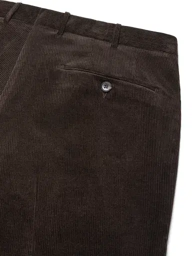 ZEGNA Men's Cashco Pants - Dark Brown | Thumbnail 2 ZEGNA Men's Cashco Pants - Dark Brown | Thumbnail 2