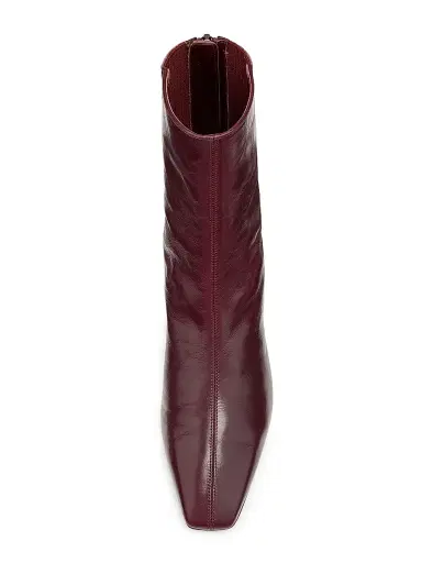 Aquazzura Women's Saint Honoré 35MM Leather Booties - Blackberry | Thumbnail 4 Aquazzura Women's Saint Honoré 35MM Leather Booties - Blackberry | Thumbnail 4