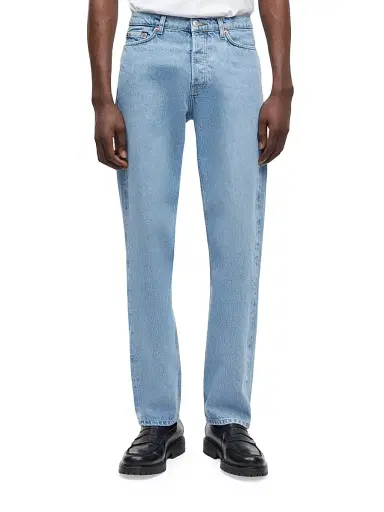 Samsoe Samsoe Men's Eddie Straight Jeans - Vintage Legacy | Thumbnail 4 Samsoe Samsoe Men's Eddie Straight Jeans - Vintage Legacy | Thumbnail 4
