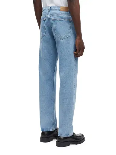 Samsoe Samsoe Men's Eddie Straight Jeans - Vintage Legacy | Thumbnail 5 Samsoe Samsoe Men's Eddie Straight Jeans - Vintage Legacy | Thumbnail 5