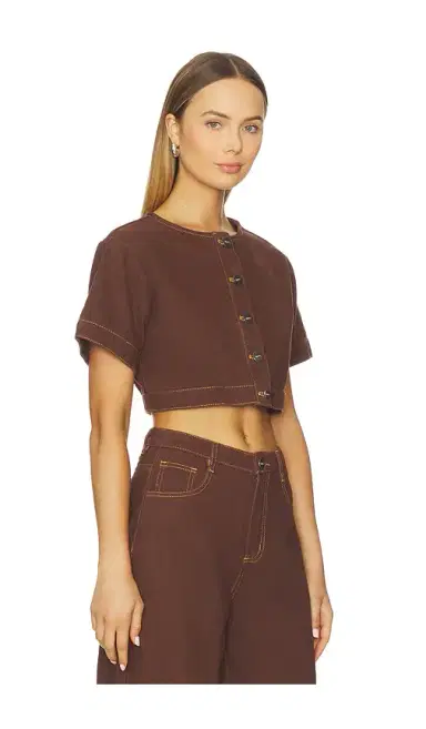 SNDYS Tilla Denim Top | Thumbnail 2 SNDYS Tilla Denim Top | Thumbnail 2