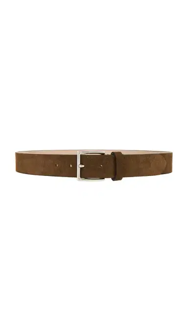Vince 35mm Flat Suede Belt | Thumbnail 1 Vince 35mm Flat Suede Belt | Thumbnail 1