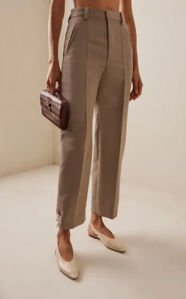 Bottega Veneta Wool-Twill Trousers | Thumbnail 3 Bottega Veneta Wool-Twill Trousers | Thumbnail 3