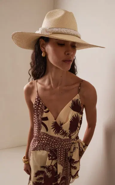 Johanna Ortiz Coastal Ballet Palm Sun Hat | Thumbnail 2 Johanna Ortiz Coastal Ballet Palm Sun Hat | Thumbnail 2
