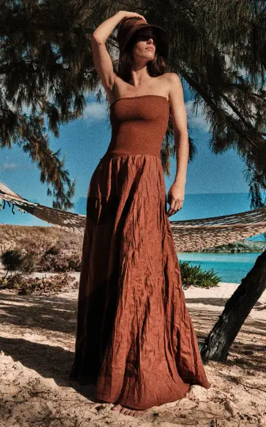 Johanna Ortiz Empowerment Movement Convertible Linen-Blend Maxi Dress | Thumbnail 7 Johanna Ortiz Empowerment Movement Convertible Linen-Blend Maxi Dress | Thumbnail 7