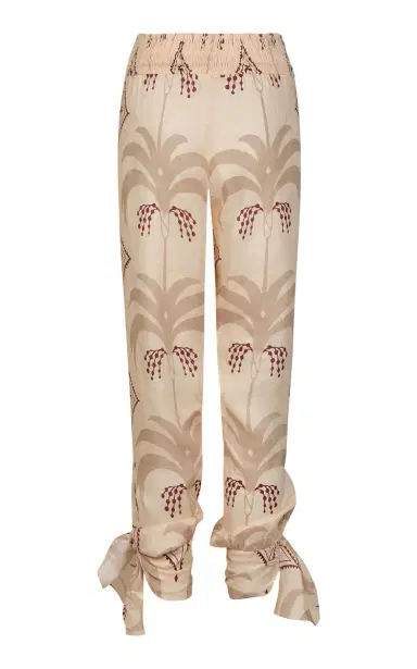 Johanna Ortiz Femininity Dramatic Printed Linen Pants | Thumbnail 5 Johanna Ortiz Femininity Dramatic Printed Linen Pants | Thumbnail 5