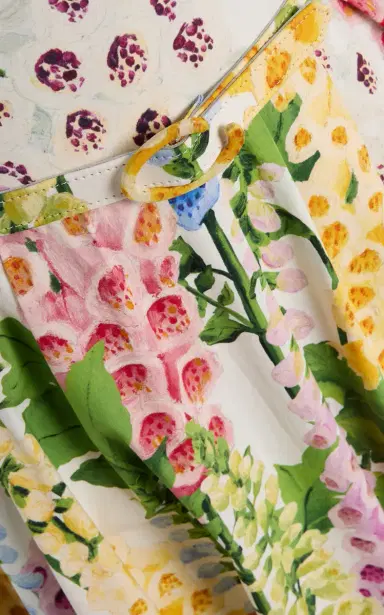 Oscar de la Renta Foxglove-Printed Cotton-Poplin Midi Halter Dress | Thumbnail 6 Oscar de la Renta Foxglove-Printed Cotton-Poplin Midi Halter Dress | Thumbnail 6