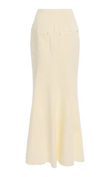 Wiederhoeft Tulip Denim Maxi Skirt | Thumbnail 7 Wiederhoeft Tulip Denim Maxi Skirt | Thumbnail 7
