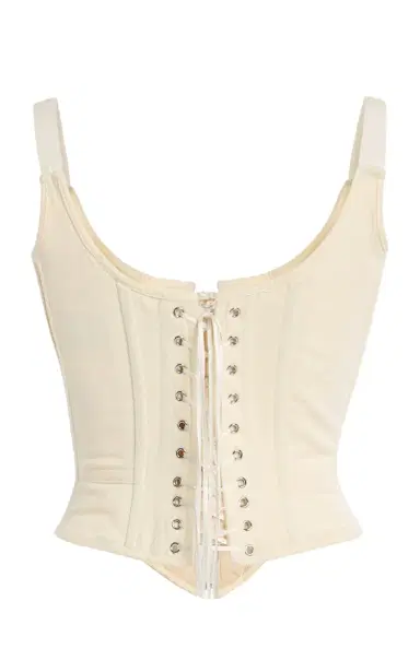 Wiederhoeft Venus Denim Corset | Thumbnail 7 Wiederhoeft Venus Denim Corset | Thumbnail 7
