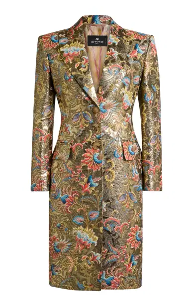 Etro Lightweight Brocade Coat | Thumbnail 1 Etro Lightweight Brocade Coat | Thumbnail 1