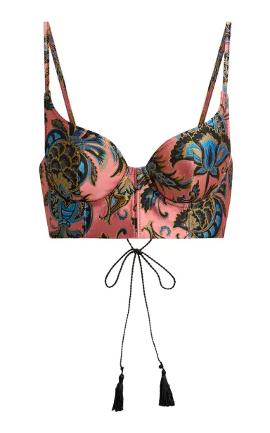 Etro Lightweight Brocade Bustier Top | Thumbnail 6 Etro Lightweight Brocade Bustier Top | Thumbnail 6