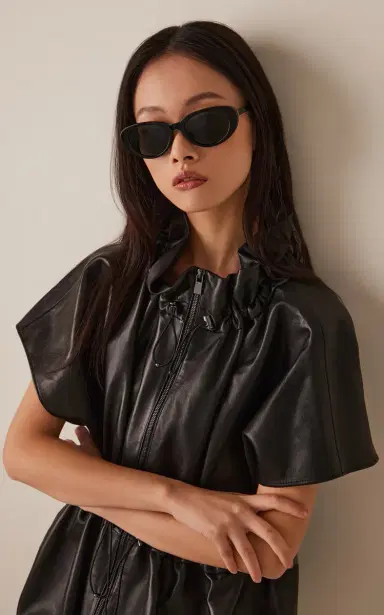 Saint Laurent Cat-Eye Acetate Sunglasses | Thumbnail 3 Saint Laurent Cat-Eye Acetate Sunglasses | Thumbnail 3