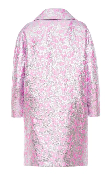 DES_PHEMMES Floral Jacquard Longline Cocoon Coat | Thumbnail 12 DES_PHEMMES Floral Jacquard Longline Cocoon Coat | Thumbnail 12