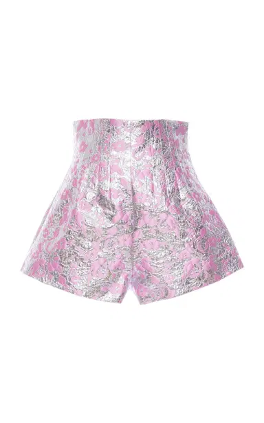DES_PHEMMES Floral Jacquard Tailored Shorts | Thumbnail 7 DES_PHEMMES Floral Jacquard Tailored Shorts | Thumbnail 7
