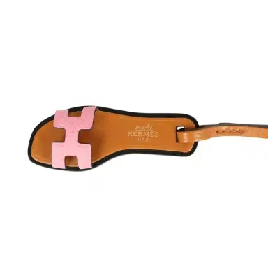 HERMÈS Hermes Sac Oran Nano Bag Charm Mauve Sylvestre, Naturel Sable, Black Epsom, Butler & Vache Hunter | Thumbnail 3 HERMÈS Hermes Sac Oran Nano Bag Charm Mauve Sylvestre, Naturel Sable, Black Epsom, Butler & Vache Hunter | Thumbnail 3