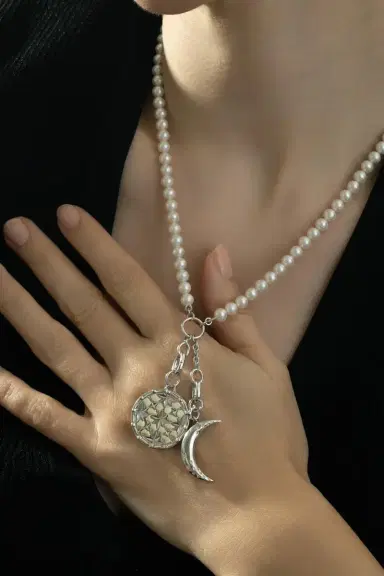 MONICA RICH KOSANN Pearl Two Station Necklace | Thumbnail 3 MONICA RICH KOSANN Pearl Two Station Necklace | Thumbnail 3