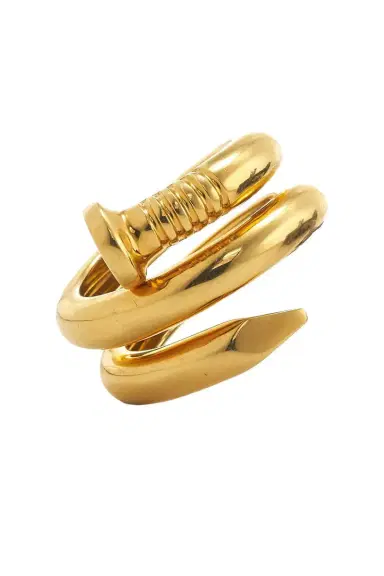 DAVID WEBB Polished Gold Nail Ring | Thumbnail 1 DAVID WEBB Polished Gold Nail Ring | Thumbnail 1