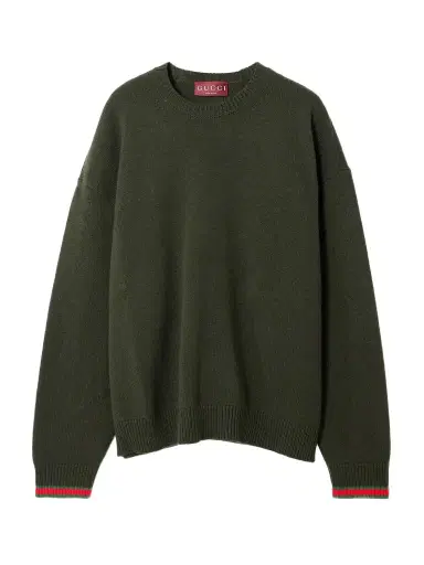 Gucci Wool And Cashmere-blend Sweater | Thumbnail 1 Gucci Wool And Cashmere-blend Sweater | Thumbnail 1
