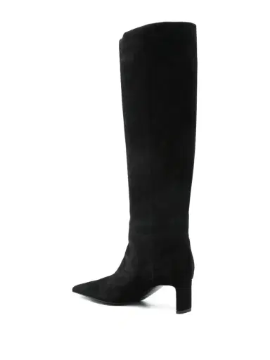 Khaite Ona Suede Knee-High Boots | Thumbnail 3 Khaite Ona Suede Knee-High Boots | Thumbnail 3