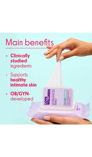 Love Wellness Ph Balanced Wipes | Thumbnail 2 Love Wellness Ph Balanced Wipes | Thumbnail 2