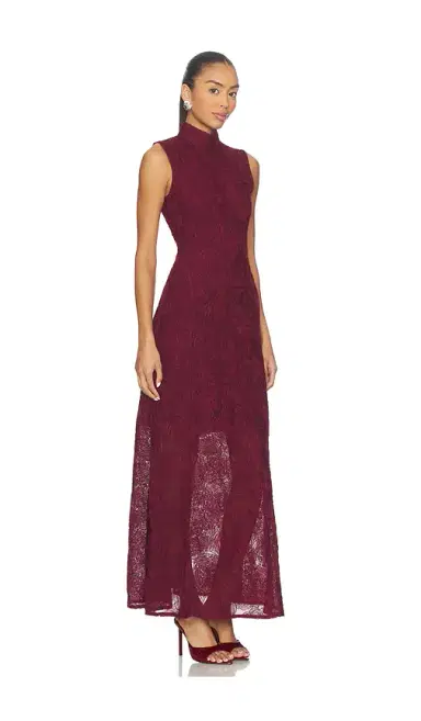 ROTATE Flower Mesh Maxi Dress | Thumbnail 2 ROTATE Flower Mesh Maxi Dress | Thumbnail 2